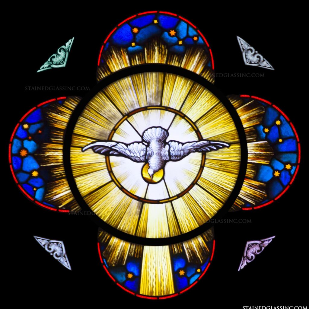 Holy Spirit Stained Glass