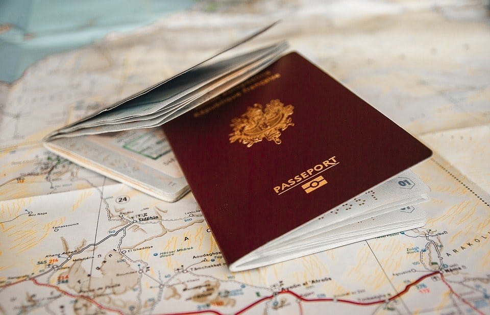 photo of passport